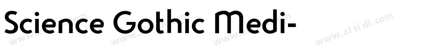 Science Gothic Medi字体转换 Science Gothic Medi字体转换